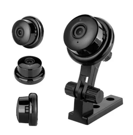 Mini Wifi IP Camera HD 1080P Wireless Indoor Camera Two Way Audio Motion Detection Baby Monitor V380 Mini Camcorder