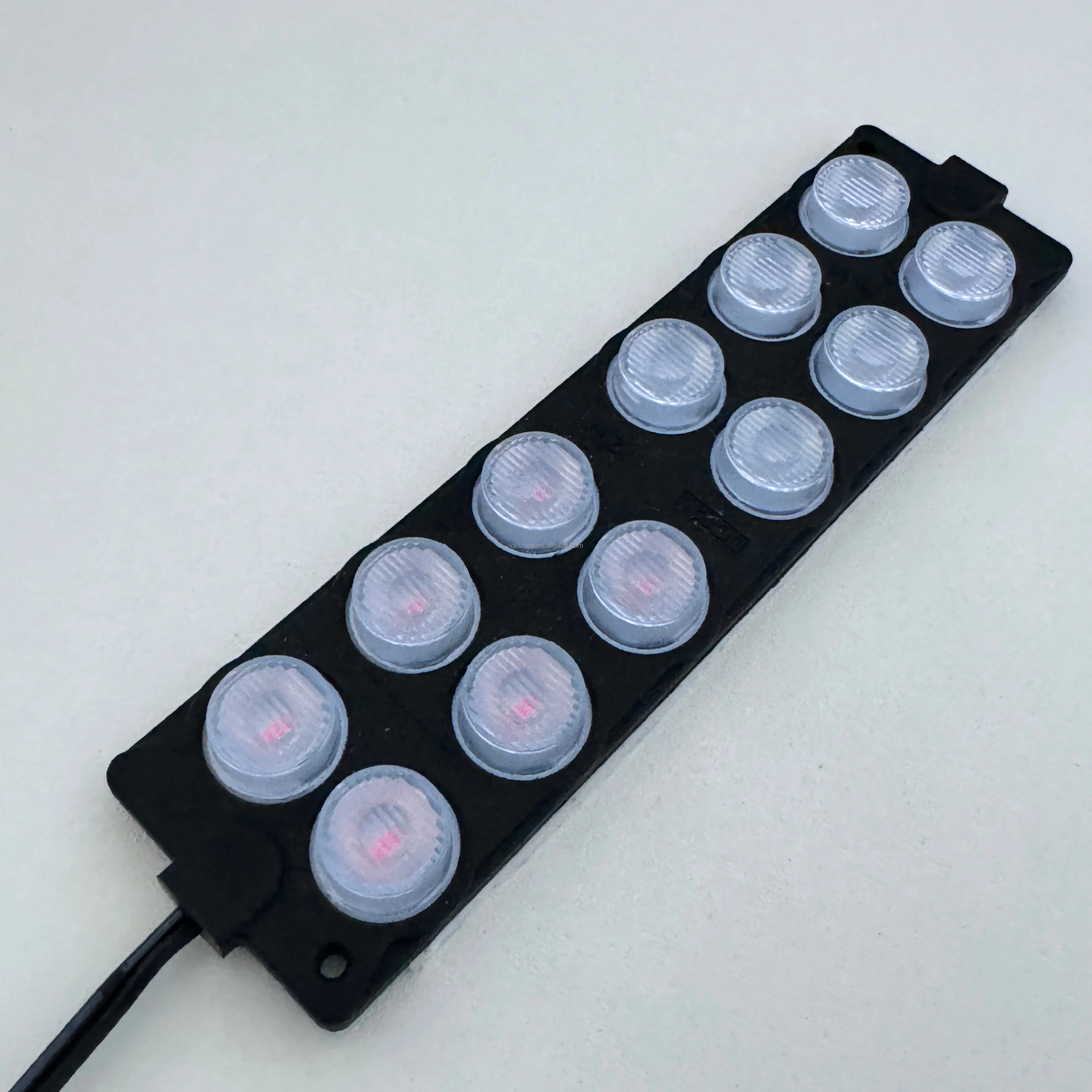 High Bright RGB Flashing Warning Light led module Car Side Light DC12v 6W decorative light suitable for trucks and motorcycles