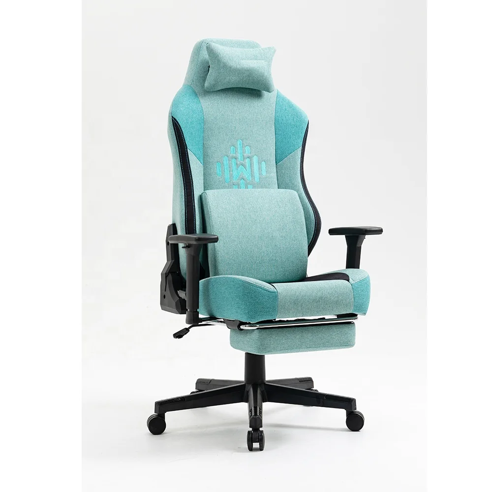 Philippines popular china supplier racing gaming chair fabric game chairs Height Adjustable Rocking Mechanism apply home