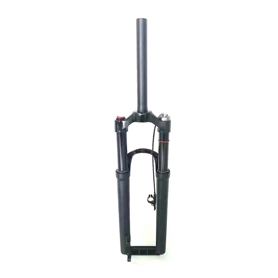 High Quality Black Orange with White Aluminum Alloy Practical Professional Bicycle Suspension Forks
