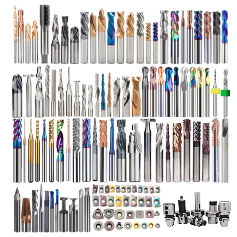 SUPAL  Tipped Router Bits 1/2inch Round Shank Machine Solid Carbide Tungsten Steel End Mill Milling Cutter Wood Woodworking