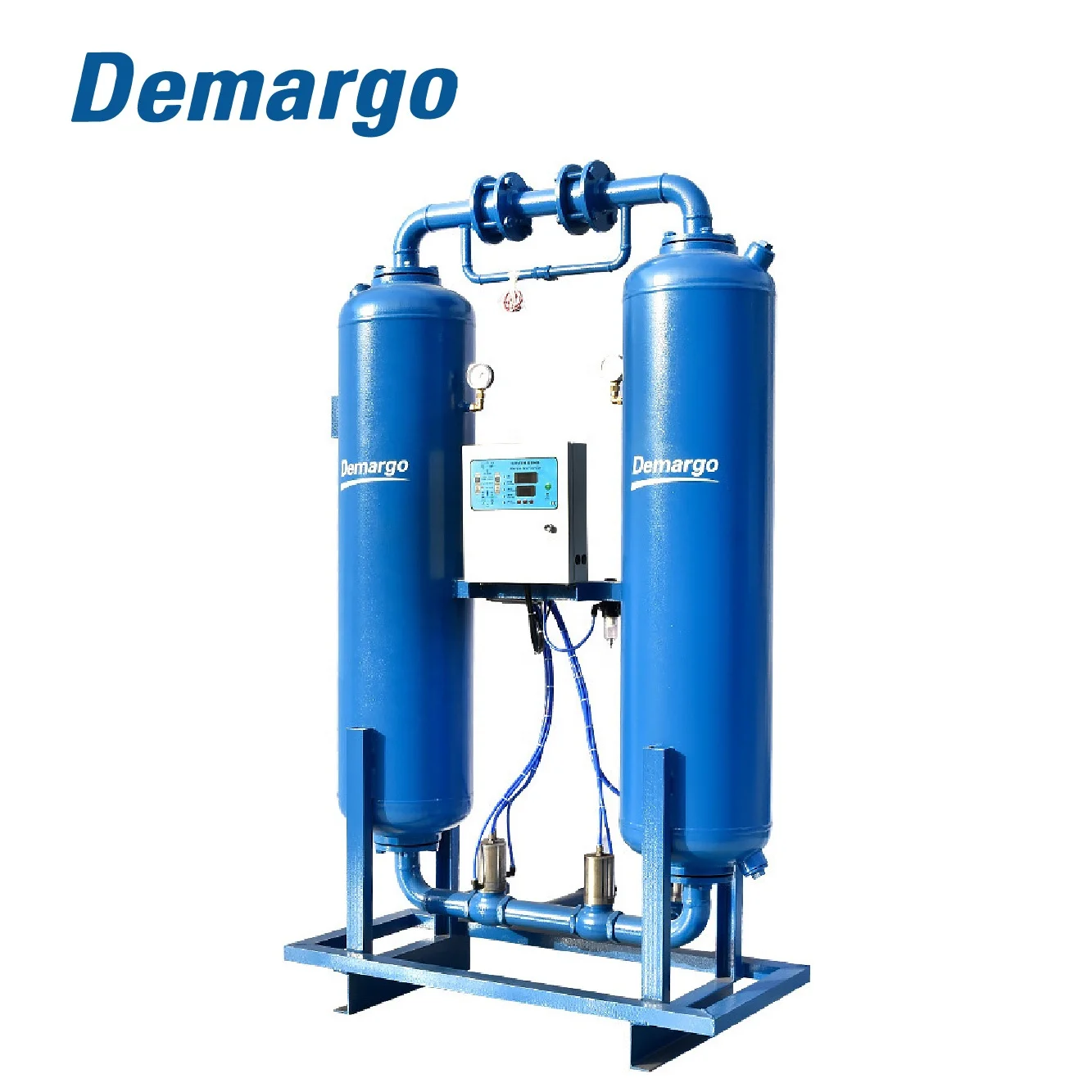Demargo 65Nm3/min Zero Air Consumption Compression Heat Regeneration Adsorption Dryer 380V/50Hz