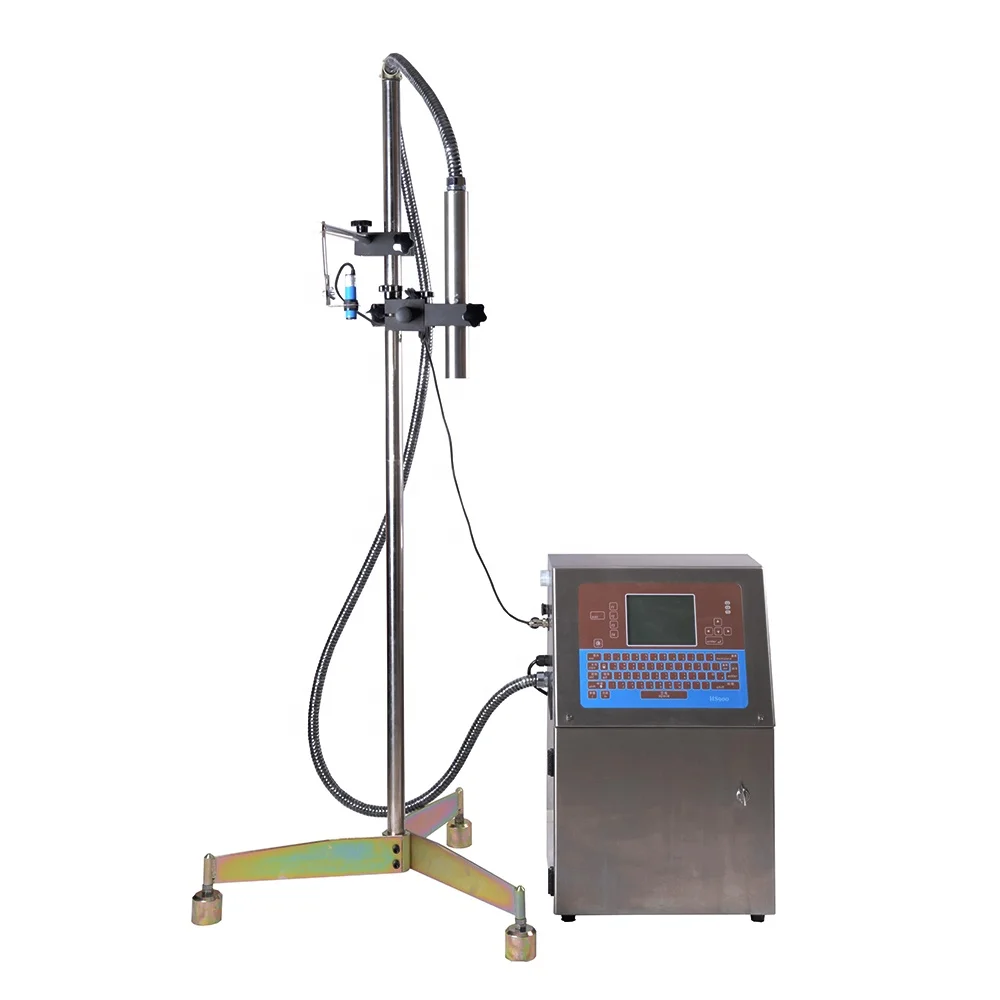 China Factory direct Supply Automatic Online Inkjet Coding Machine Date logo Inkjet Printer With fast dry ink Machine glass