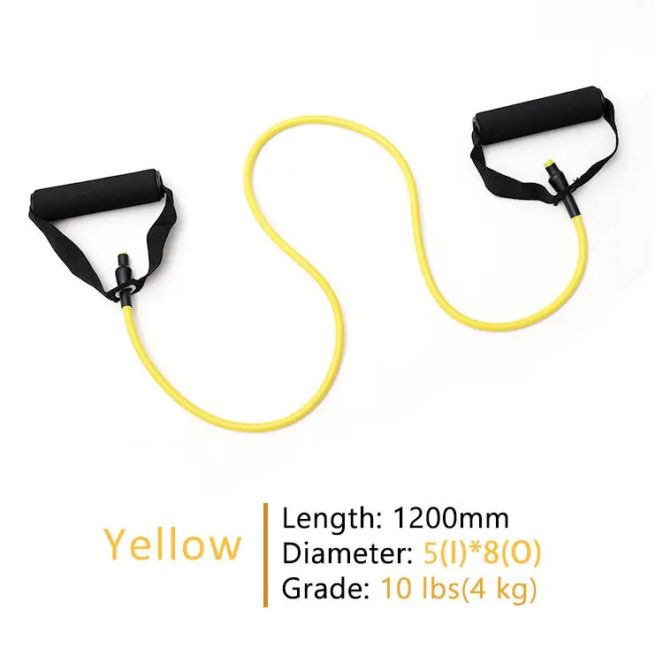 Wholesale Elastic Bands Rope Fitness 100% Natural Latex Long Pedal Resistance Bands