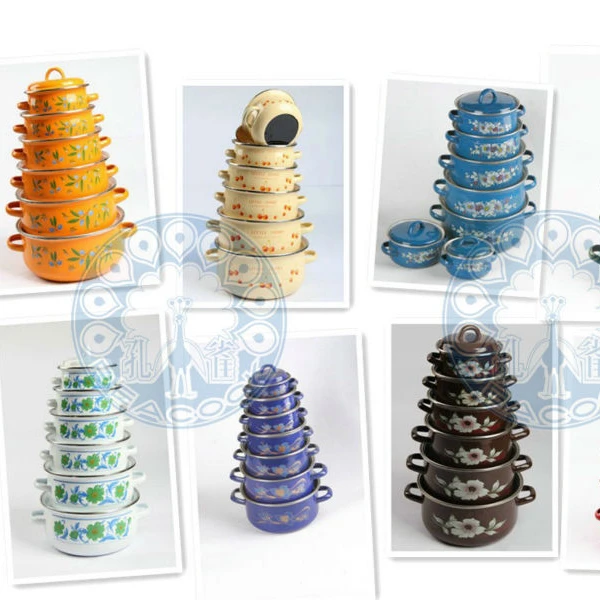 Эмалированная кастрюля