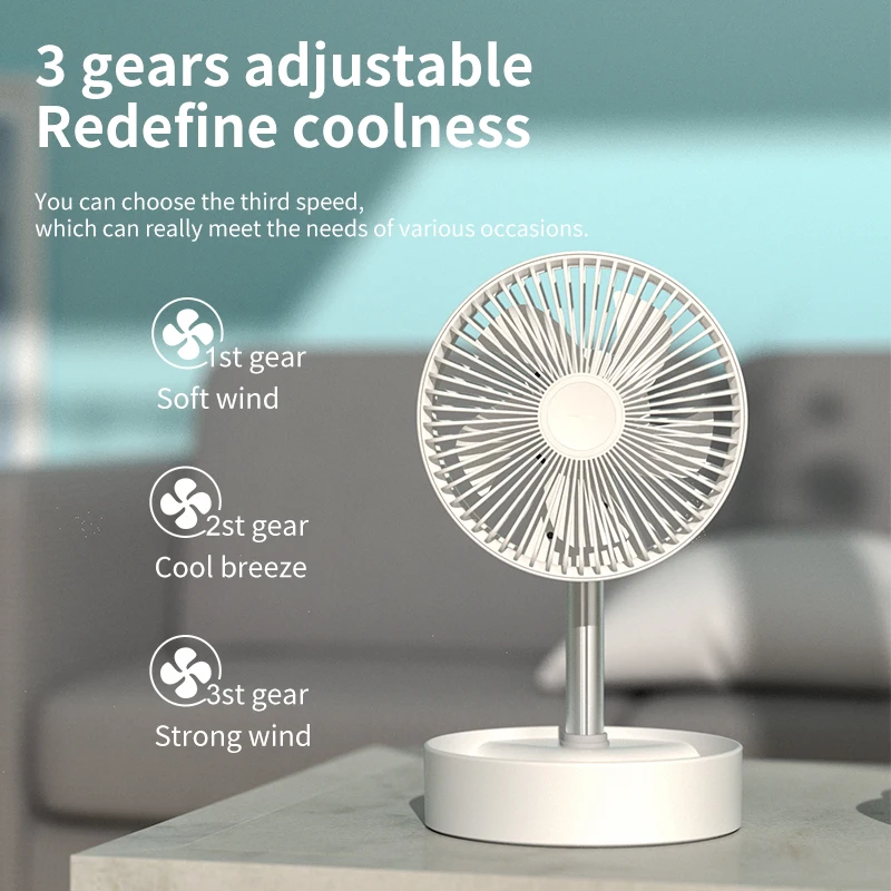 small Office Home Foldable F3 Stand Fan With Remote Control Floor Fans Remote Control Switch For Fan And Light cooling storage
