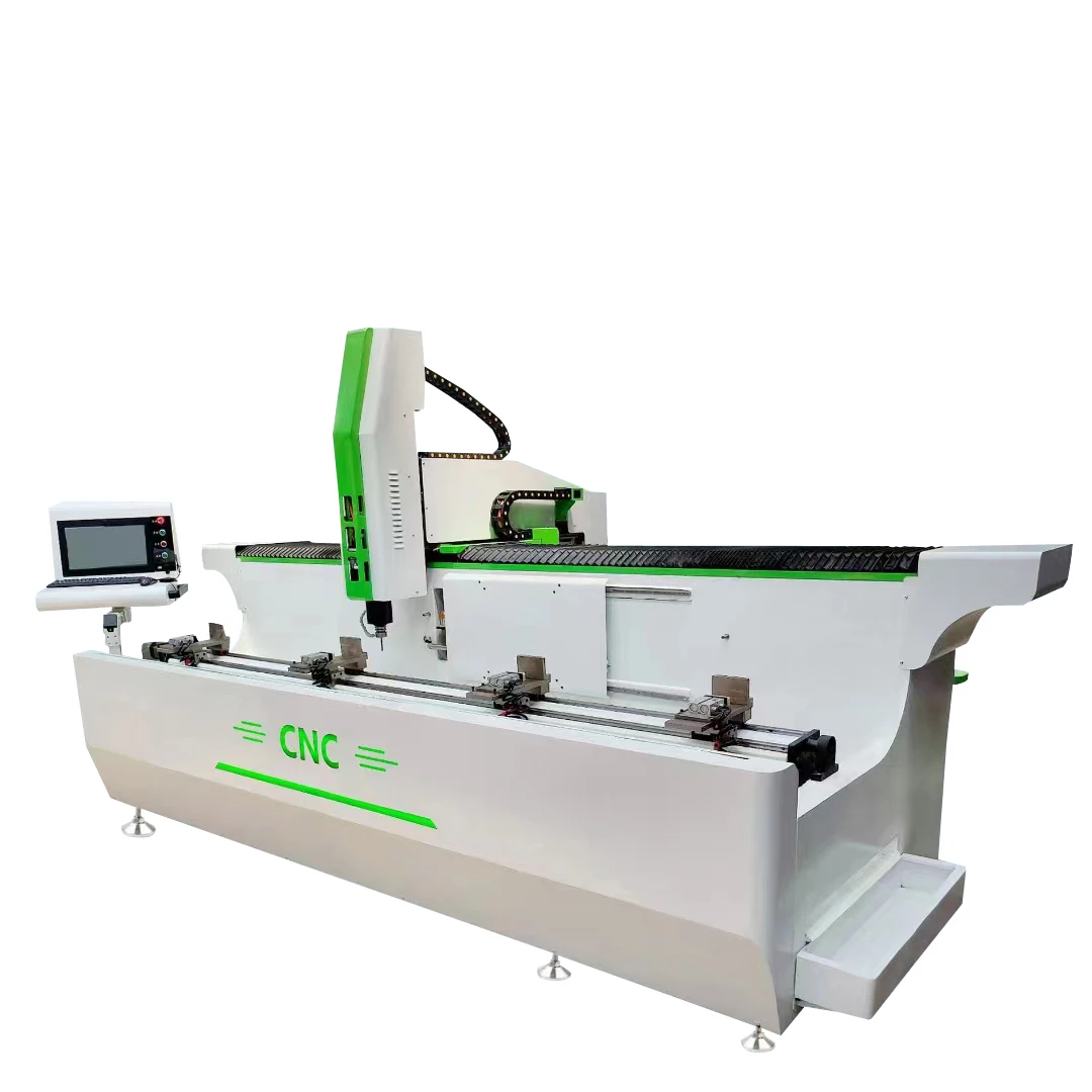 Factory Supply CNC Aluminium Profiles Milling Machine 4 Axis for Drilling Window And Door