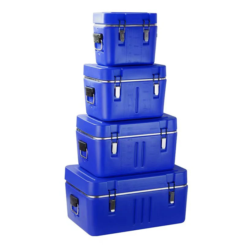 Strong Cooler Box 4 Piece Set 15-25-35-50L round Cooler Box set Keep Cold and Warm Cooler Box Ice