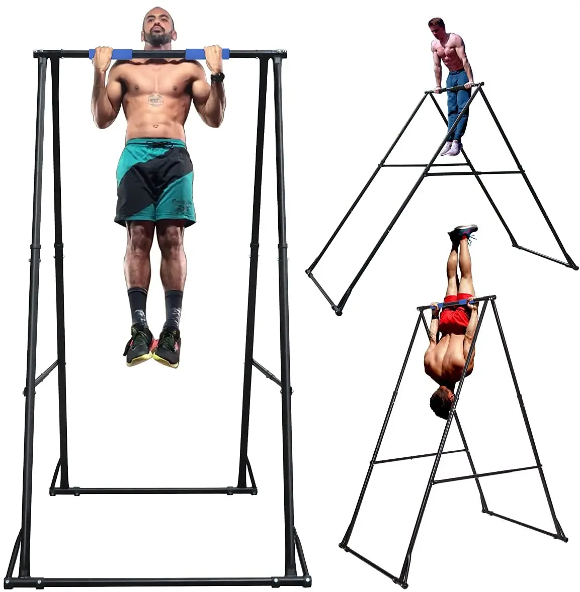 3D Max Customized Home Gym Strength Training Adjustable Pullup Fitness Exercise Rack Foldable Pull Up Bar Stand Horizontal Bar