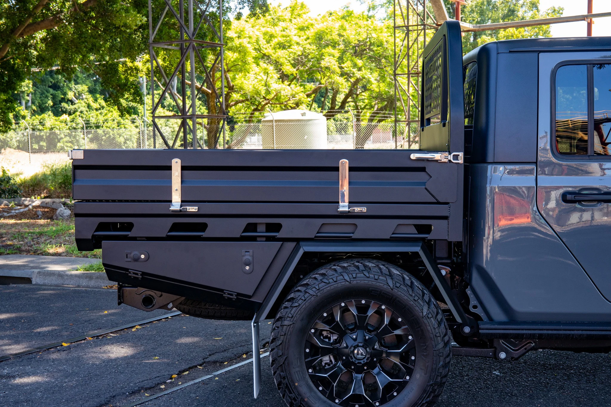 Двойной/одинарный/дополнительный алюминиевый кабина 4X4WD Ute лоток и навес для пикапа