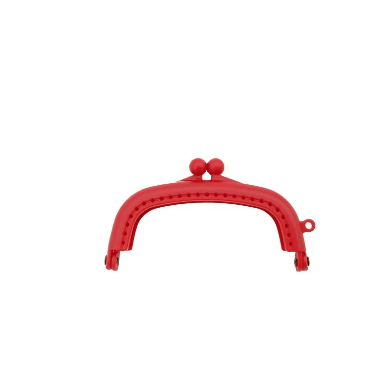 Hot 85MM arc candy color plastic resin mouth money bag frame kiss lock frame coin bag DIY therapeutic bag sewing