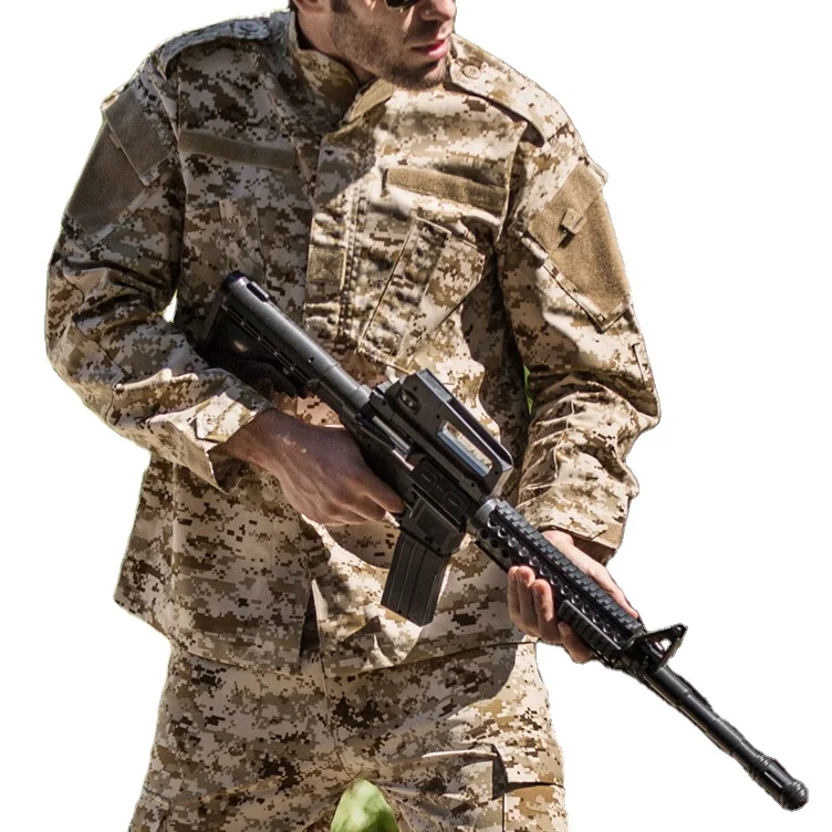 Оптовая продажа, военная камуфляжная униформа, военная униформа, брюки для работы, комбинезоны с несколькими карманами, униформа