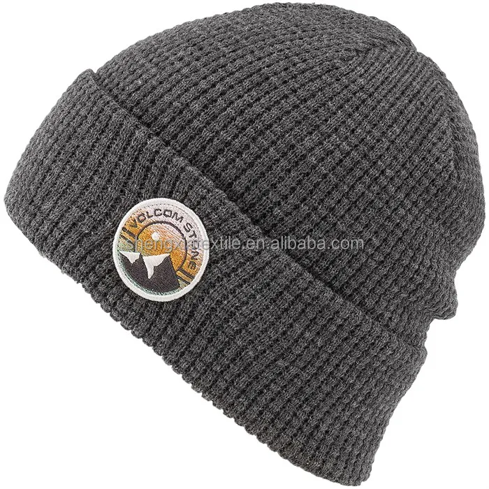 waffle patch beanie (2)
