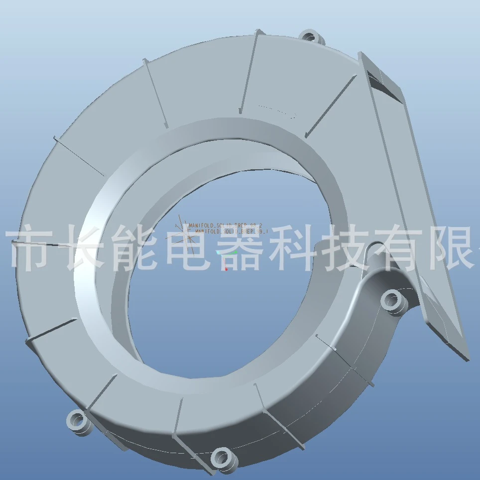 Наклон вперед-двойной воздушный вход-пластиковый объемный с вентилятором из пластика