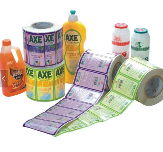 
High Quality Customize Candle Jar Thermal Paper Labels Rolls 