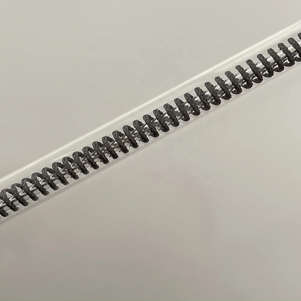LD19 clear quartz glass coil tube Heat sterilization
