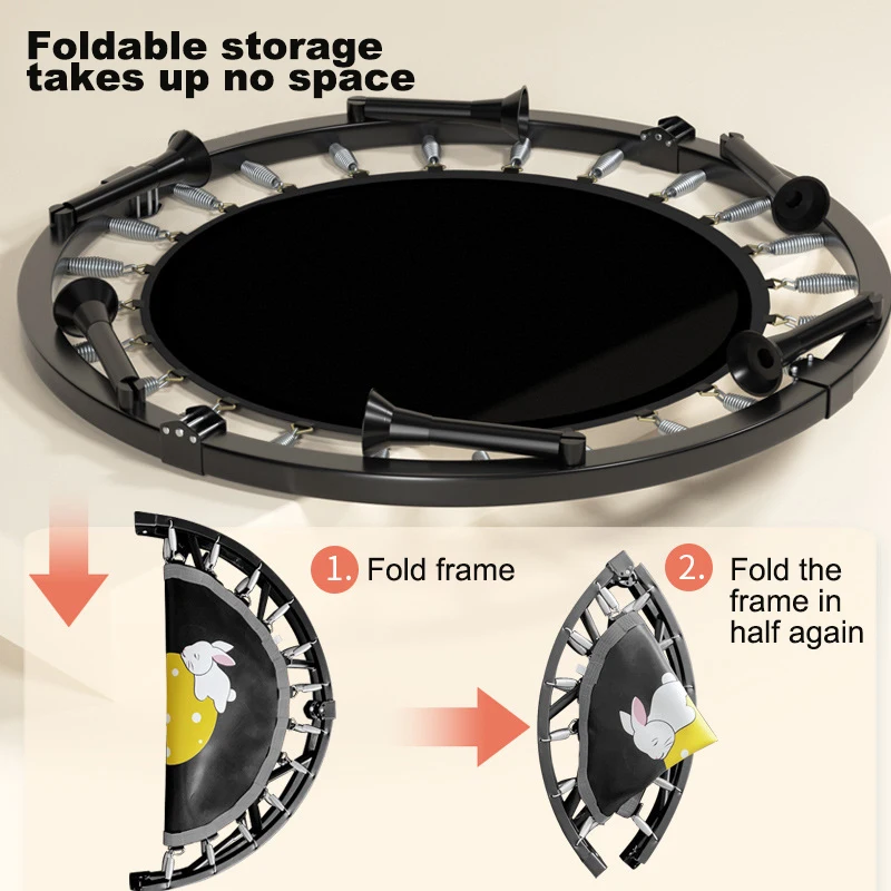 60inch double mini for toddler para ejercicio sin red de jumping proteccion fitness kids trampolines