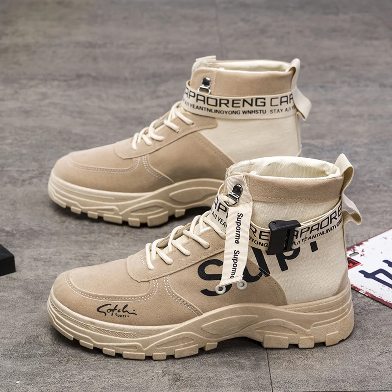 factory hot selling wholesale man casual lace up shoes 2021 sneakers high quality boot footwear for men