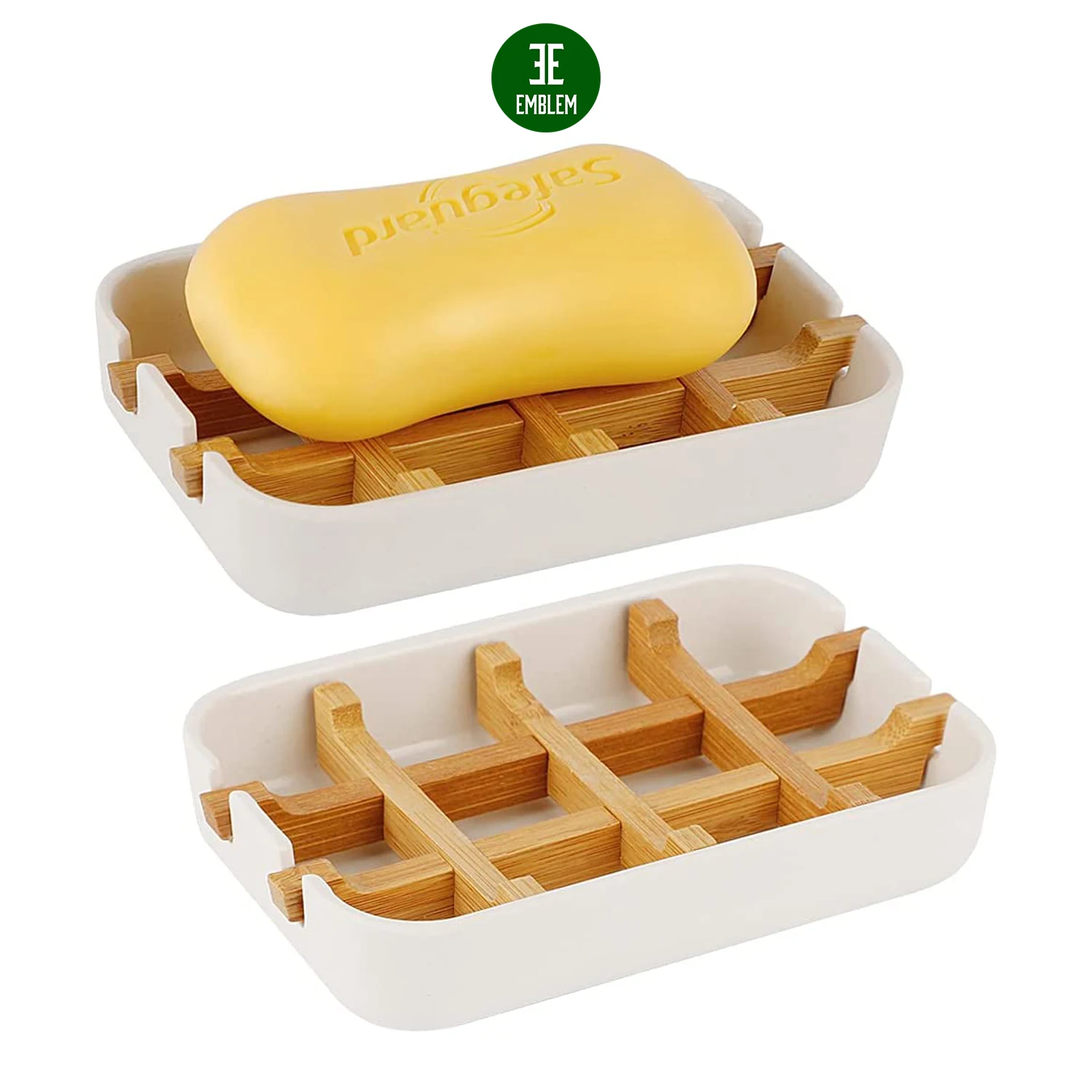 Бамбуковые деревянные мыльницы со сливным отверстием для ванной комнаты, держатель для мыла для раковины, ванны, душевой поднос для мыльных губок и многого другого