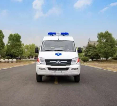 Chengli Factory 4x2 Datong V80 Short Axle Mid-Top Ambulance Long Row New Condition