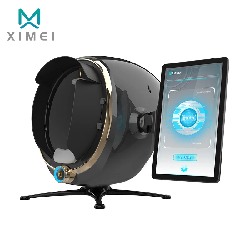 2024 Newest AI Magic Skin Analyzer  Portable Face Skin Analysis Machine Magic Mirror Skin Scanner Facial Analyzer Machine