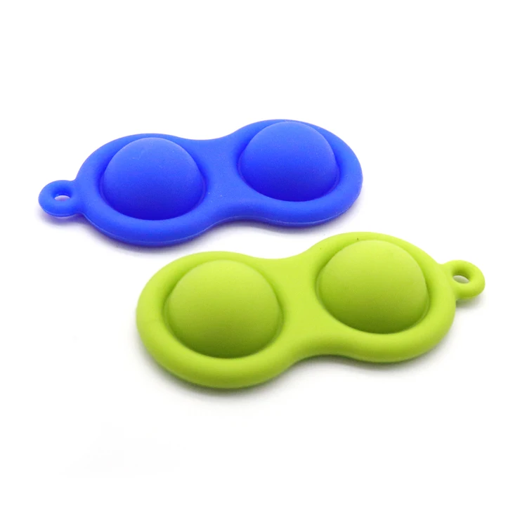 Wholesale Popular Anti Stress Silicone Stress Relief Toy New Push Pop Bubble Fidget Sensory Toy For Boys Kids Girls Adults