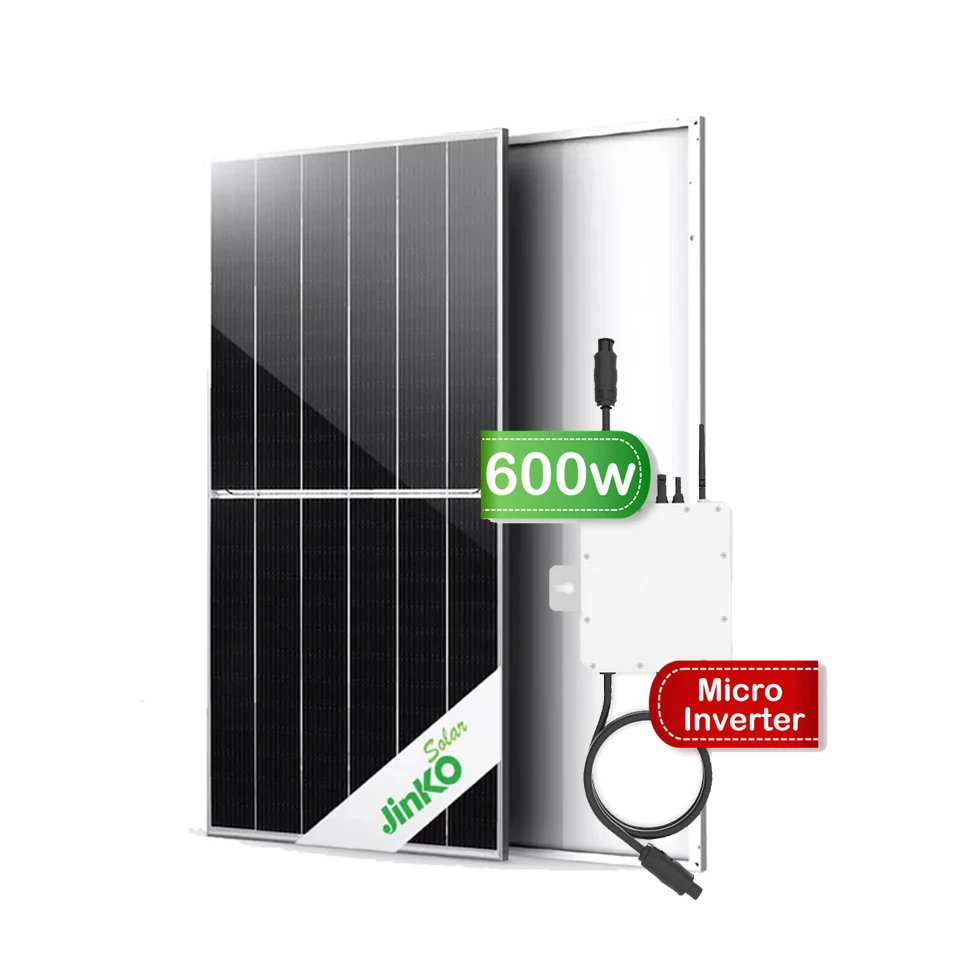 Balcony Solarpanel Black Jinko Solar Panel 540W 545W 550W Solar Panels with Micro Inverter