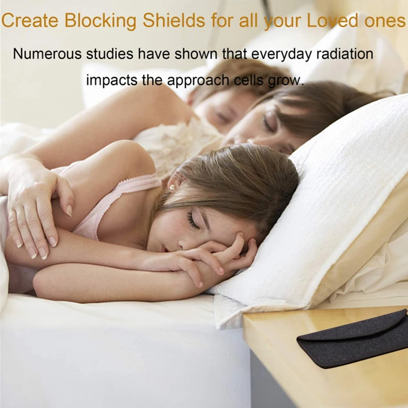 Anti-Radiation Faraday Bag Pregnant Phone islolted Signal Shielding Blocked Gps Rfid Signal Blocking Handy Wallet Case Blocker