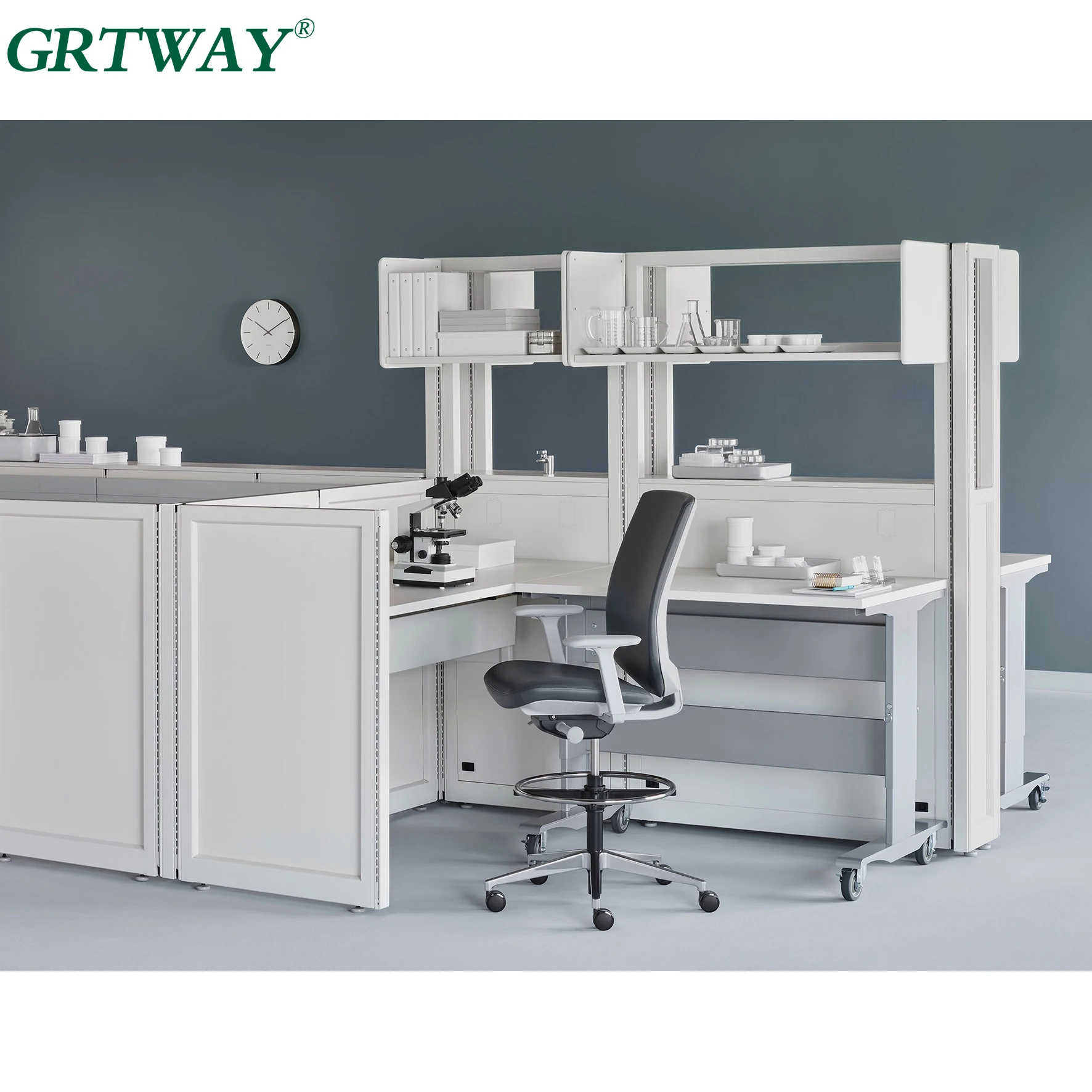 LAB002 Laboratory Furniture for Chemistry Lab Equipment Bench High Quality Chemical Resistance Lab Furniture