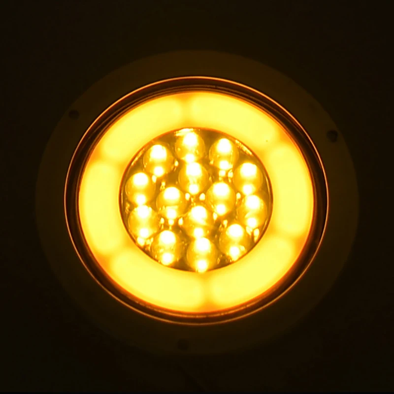 Truck Spare Parts 24v Multifunctional Trailer Stop Rear Lamp Led Truck Turn Tail Light Car Yellow Red White