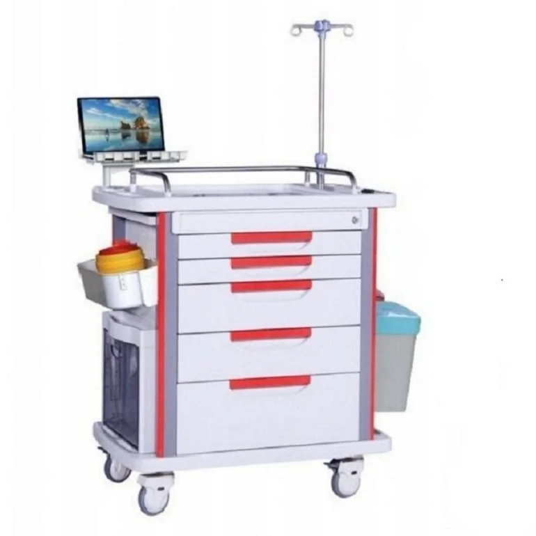 hospital crash cart medical trolley for sale