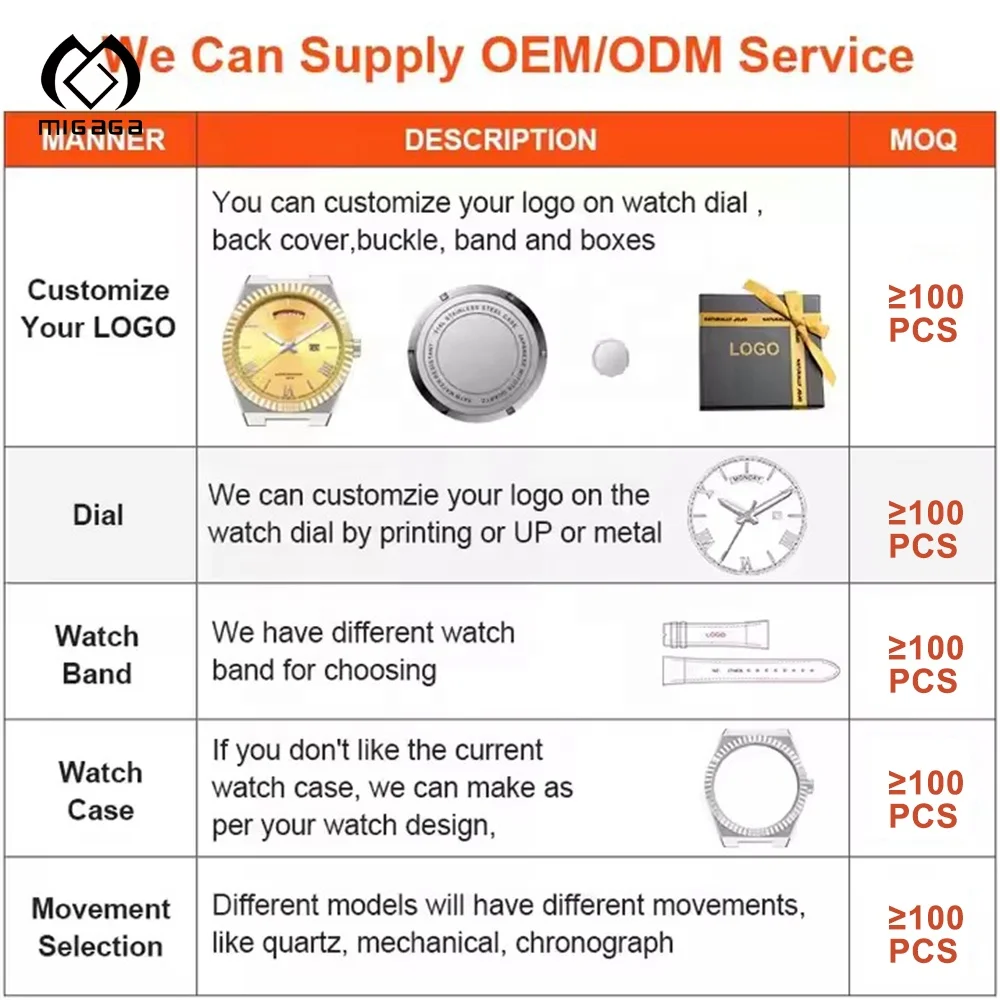 Wholesale Custom Logo Uhren Herren New Arrivals Unique Watches Waterproof Montre Homme Luxe Quartz Watch For Men