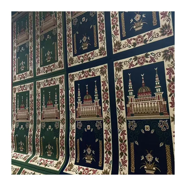 Factory Modern Printed carpets for livingroom Cheap Mosque Prayer Carpet Lobby Carpet