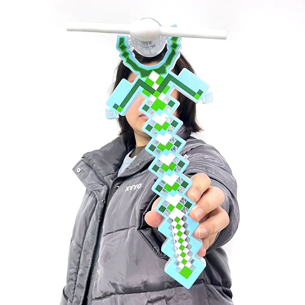 New Windmill Musical Led Pixel light up Windmill Spinner flash light wand Toy