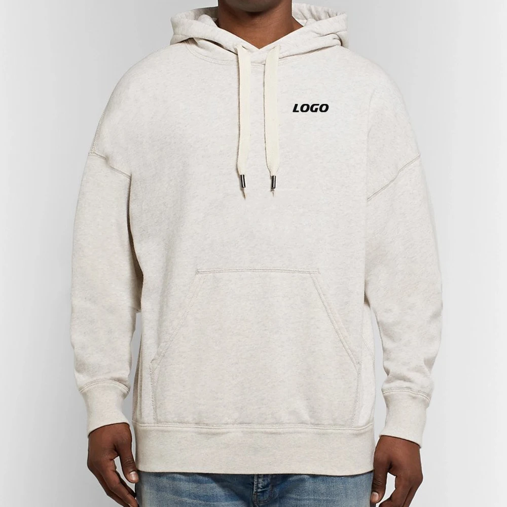 Hot Selling Products 2023 Streetwear Fashion Pullover Sweatshirt 80% Cotton 20% Polyester Fleece Hoodies Men