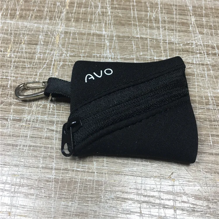 Factory Custom Polyester Portable Travel Small Necklace Jewelry Packaging Pouch Bag Fabric Zipper Key Coin Pouch