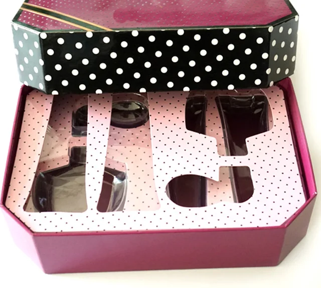 Custom round Box with plastic tray design cosmetics cream Packaging Boxes