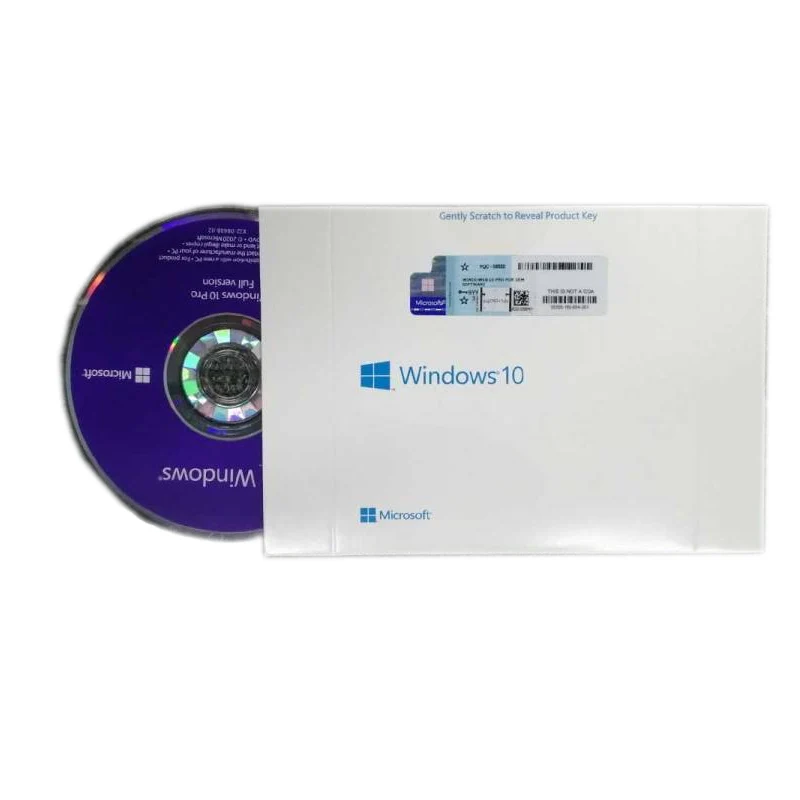 Microsoft windows 10 professional OEM license key 32bit 64bit DVD activation windows 10 pro software
