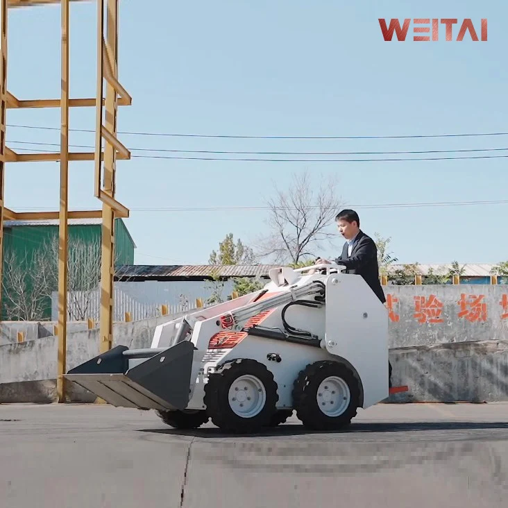 MSL-380 Mini Skid Steer Loader 380kg loading capacity