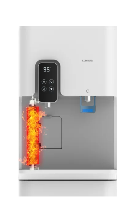 Korean style Floor Standing RO UF Water Dispenser Electric Plastic  with compressor R600a Stand Hot & Cold Vertical 220 or 110V