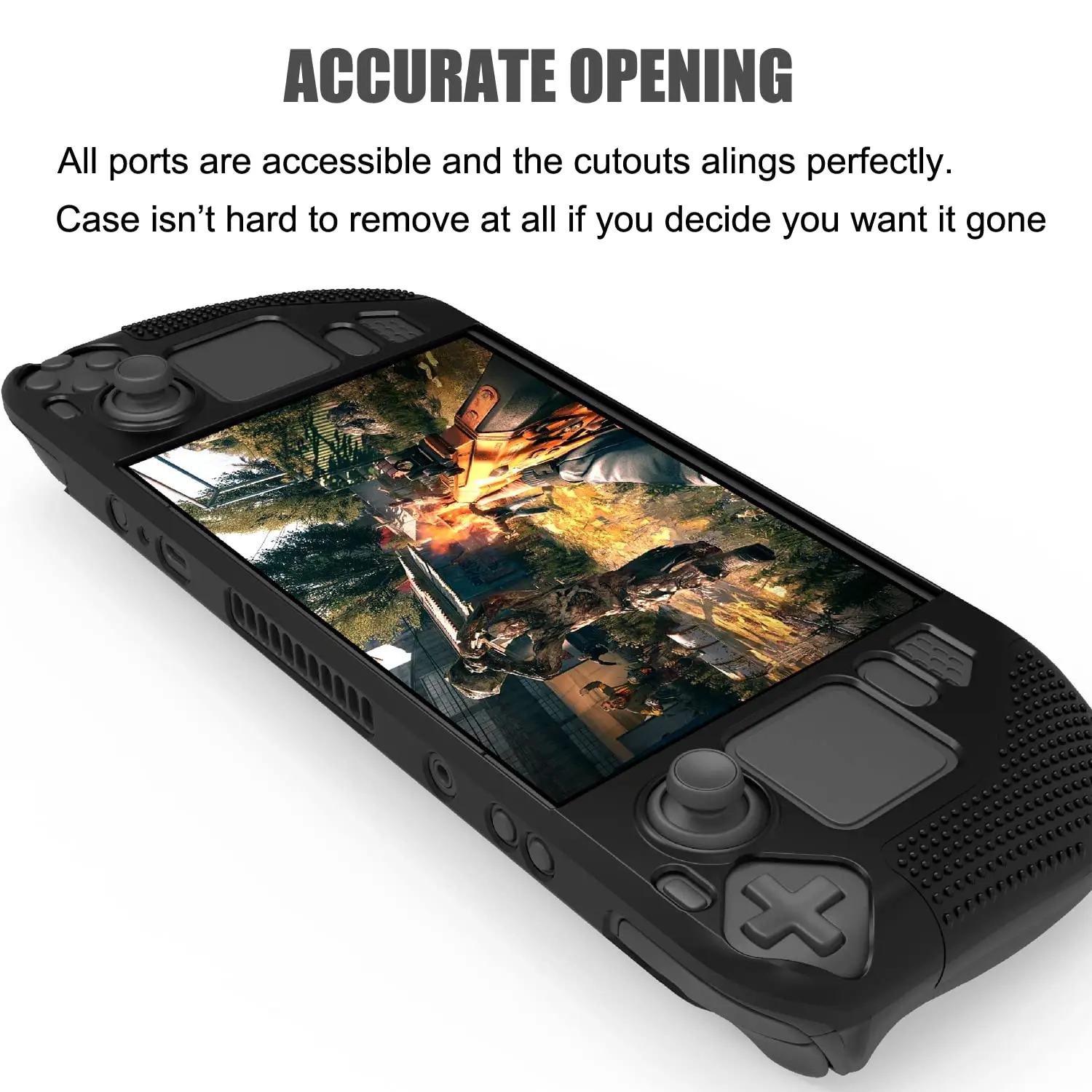 Case for Steam Deck Full Protection silicone Cover Game Machine Protector Anti- Scratch Game Console Soft for Valve Steam Deck