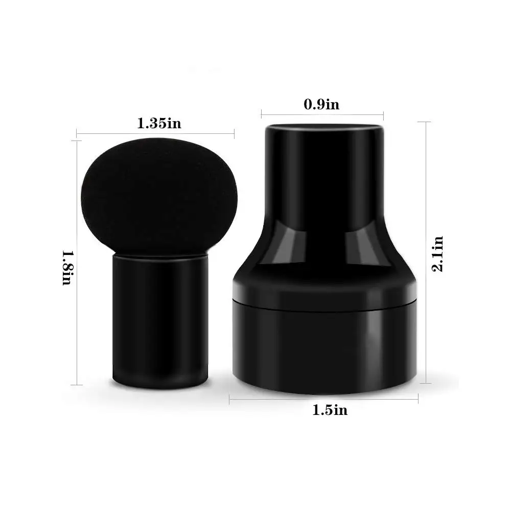 Губка для макияжа грибов с ручками и 3 чехла косметики лица: красота личная забота