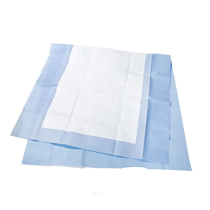 80*180cm Chinese Manufacturer Disposable Medical underpad Hospital Incontinence Winged Underpad
