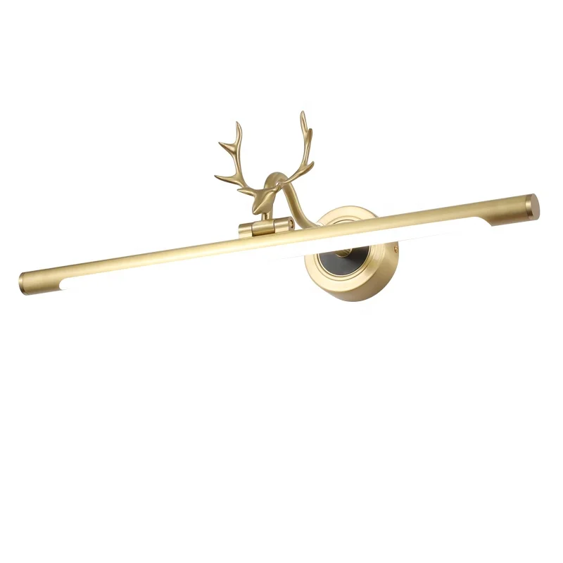 
All copper Mirror lamp led mirror light 15W bathroom mirror vanity lights washroom light 