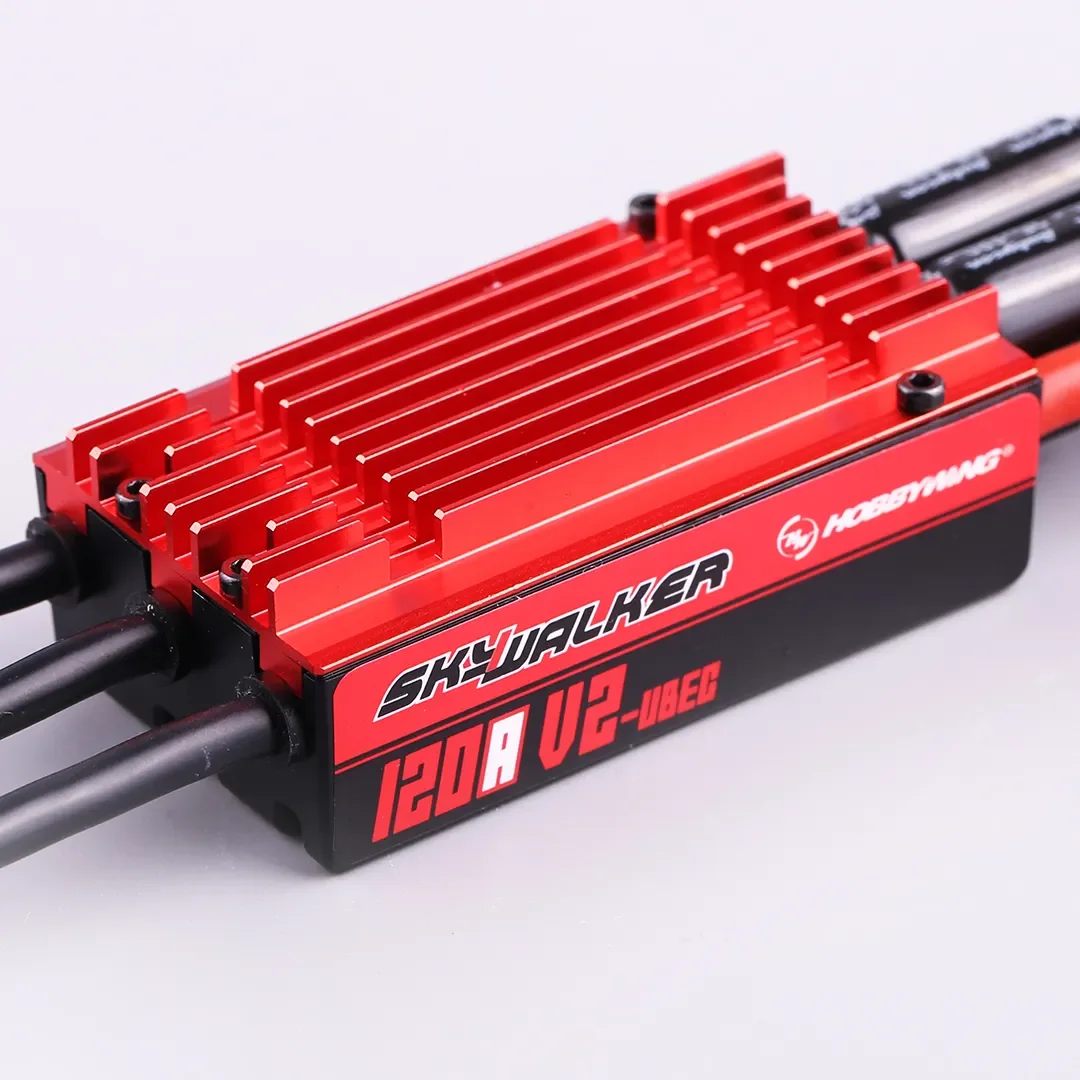 Hobbywing SkyWalker 120A V2 UBEC Brushless ESC with Backpropulsion Electric Adjustment Drones Accessories for Aircraft