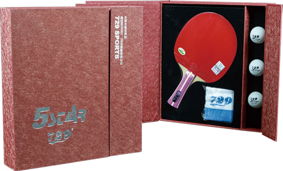 Ракетка для настольного тенниса Frienship FL ракетка с длинной ручкой одобренная ITTF резиновая пинг-понга 5 звезд