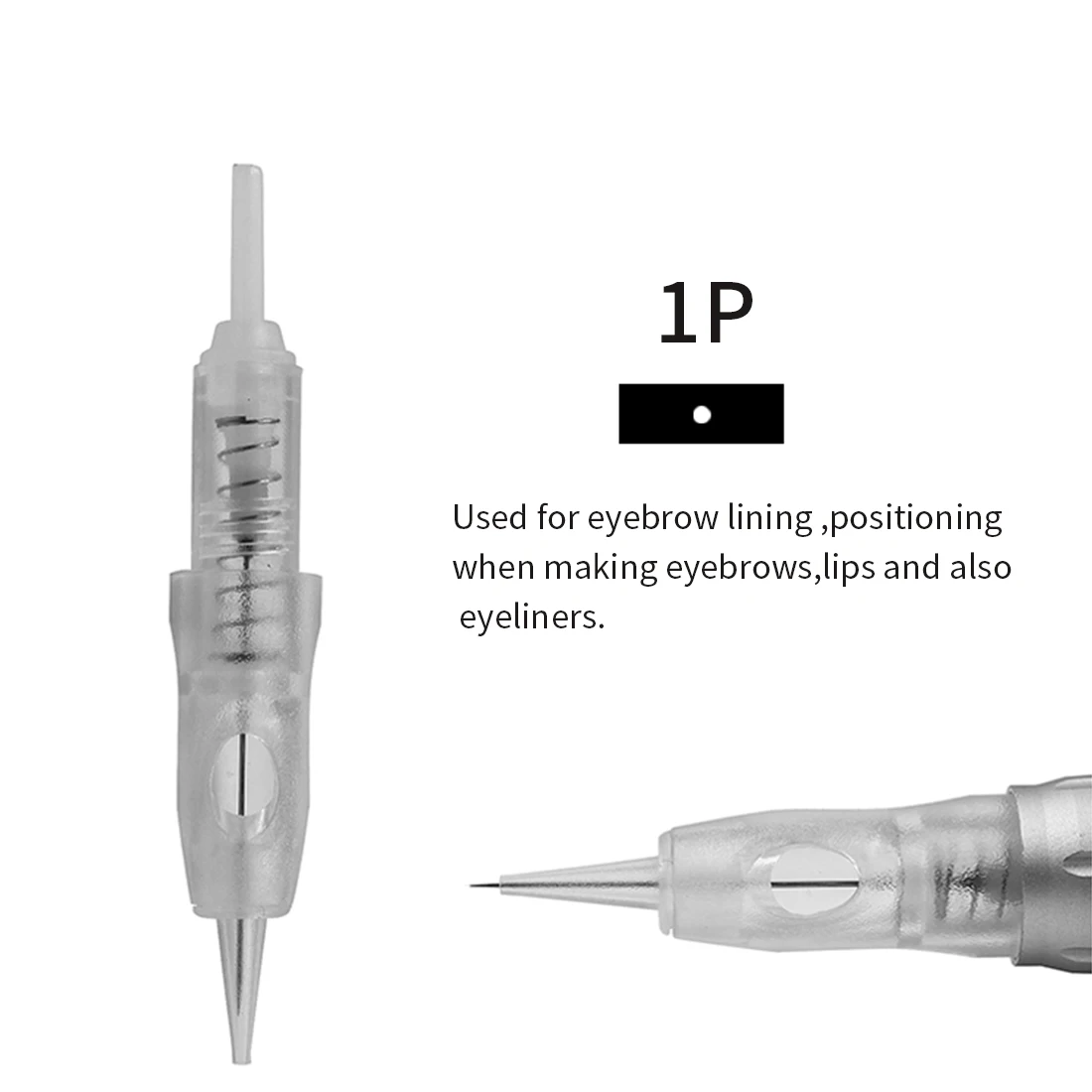 Individually Packed Disposable Using Only 1rl Cartridge Permanent Makeup Tattoo Machine Needles