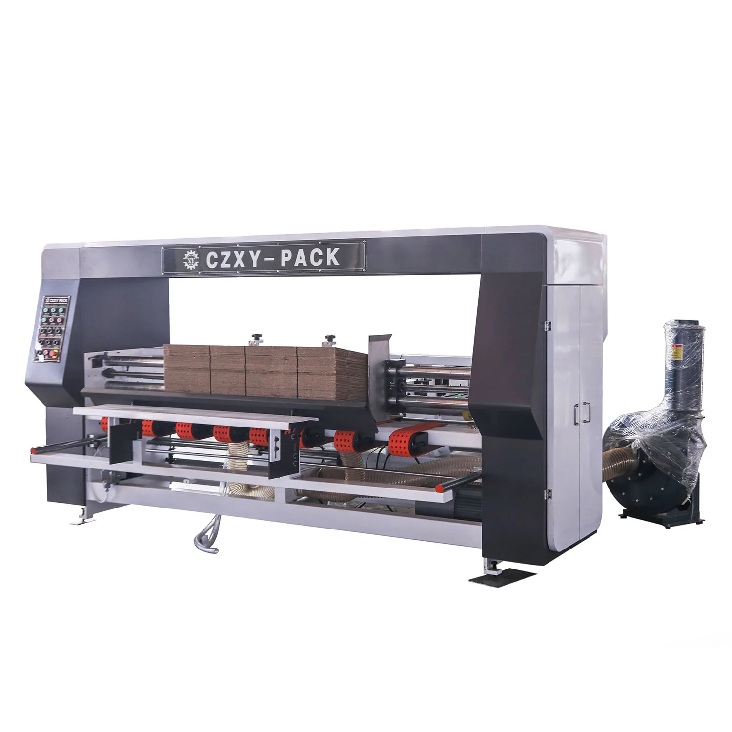 Full Automatic Carton Stapling Machine Corrugated Cardboard Stapler Machine Carton Maker