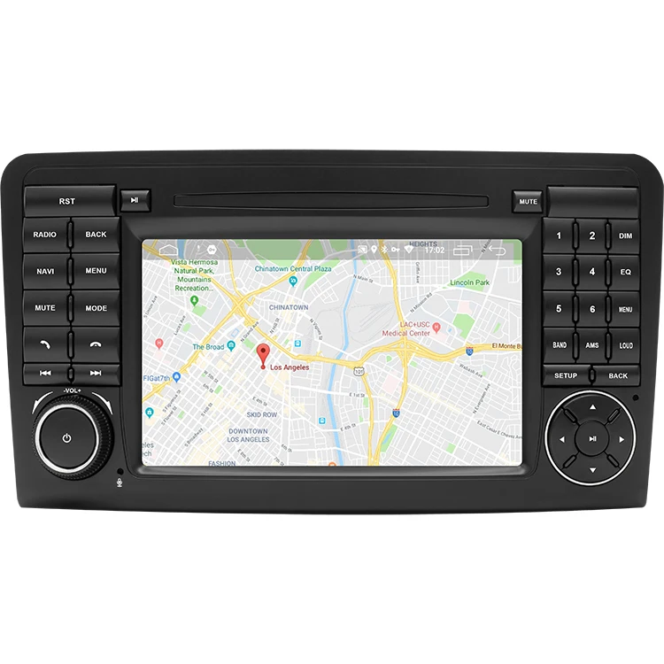 slim  Android 11 Car DVD gps radio For Mercedes Benz ML W164 X164  ML300GL500 ML320 ML280GL350 GL450 ML350  Autoradio Multimedia