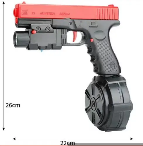 Tempo Toys X2 Gun Splatter Ball Gun Pistola De Balin Guns And Weapons Army Electric Gel Ball Blaster